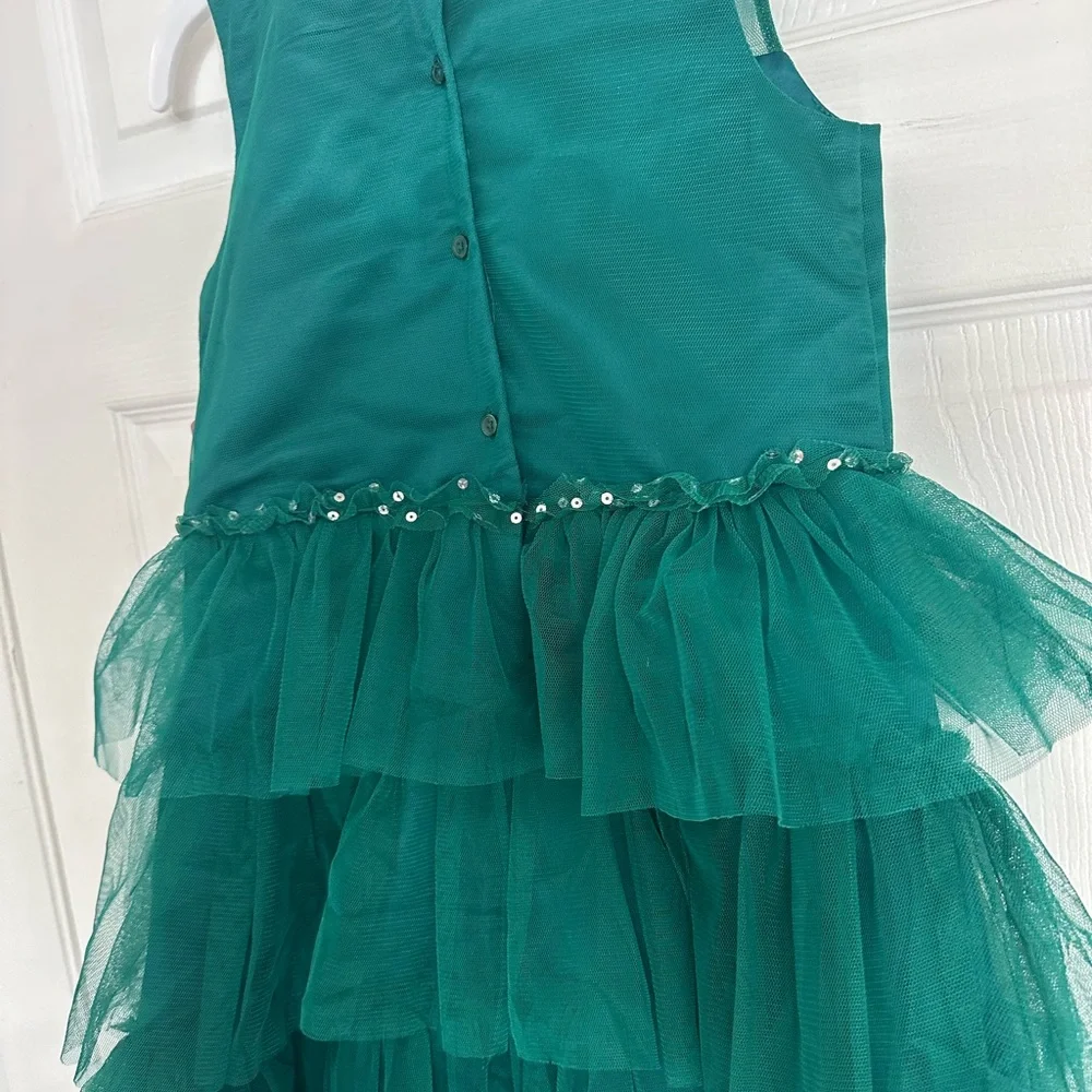 🆕Btween Girls Tulle Dress & Hair Clip Set